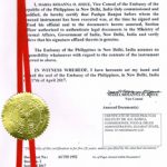 Agreement Attestation for Philippines in Kutch, Agreement Legalization for Philippines , Birth Certificate Attestation for Philippines in Kutch, Birth Certificate legalization for Philippines in Kutch, Board of Resolution Attestation for Philippines in Kutch, certificate Attestation agent for Philippines in Kutch, Certificate of Origin Attestation for Philippines in Kutch, Certificate of Origin Legalization for Philippines in Kutch, Commercial Document Attestation for Philippines in Kutch, Commercial Document Legalization for Philippines in Kutch, Degree certificate Attestation for Philippines in Kutch, Degree Certificate legalization for Philippines in Kutch, Birth certificate Attestation for Philippines , Diploma Certificate Attestation for Philippines in Kutch, Engineering Certificate Attestation for Philippines , Experience Certificate Attestation for Philippines in Kutch, Export documents Attestation for Philippines in Kutch, Export documents Legalization for Philippines in Kutch, Free Sale Certificate Attestation for Philippines in Kutch, GMP Certificate Attestation for Philippines in Kutch, HSC Certificate Attestation for Philippines in Kutch, Invoice Attestation for Philippines in Kutch, Invoice Legalization for Philippines in Kutch, marriage certificate Attestation for Philippines , Marriage Certificate Attestation for Philippines in Kutch, Kutch issued Marriage Certificate legalization for Philippines , Medical Certificate Attestation for Philippines , NOC Affidavit Attestation for Philippines in Kutch, Packing List Attestation for Philippines in Kutch, Packing List Legalization for Philippines in Kutch, PCC Attestation for Philippines in Kutch, POA Attestation for Philippines in Kutch, Police Clearance Certificate Attestation for Philippines in Kutch, Power of Attorney Attestation for Philippines in Kutch, Registration Certificate Attestation for Philippines in Kutch, SSC certificate Attestation for Philippines in Kutch, Transfer Certificate Attestation for Philippines
