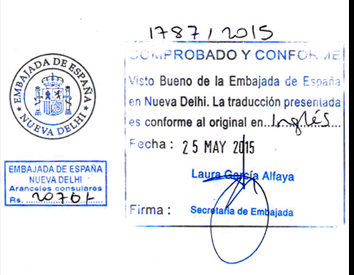 Agreement Attestation for Spain in Ankleshwar, Agreement Legalization for Spain , Birth Certificate Attestation for Spain in Ankleshwar, Birth Certificate legalization for Spain in Ankleshwar, Board of Resolution Attestation for Spain in Ankleshwar, certificate Attestation agent for Spain in Ankleshwar, Certificate of Origin Attestation for Spain in Ankleshwar, Certificate of Origin Legalization for Spain in Ankleshwar, Commercial Document Attestation for Spain in Ankleshwar, Commercial Document Legalization for Spain in Ankleshwar, Degree certificate Attestation for Spain in Ankleshwar, Degree Certificate legalization for Spain in Ankleshwar, Birth certificate Attestation for Spain , Diploma Certificate Attestation for Spain in Ankleshwar, Engineering Certificate Attestation for Spain , Experience Certificate Attestation for Spain in Ankleshwar, Export documents Attestation for Spain in Ankleshwar, Export documents Legalization for Spain in Ankleshwar, Free Sale Certificate Attestation for Spain in Ankleshwar, GMP Certificate Attestation for Spain in Ankleshwar, HSC Certificate Attestation for Spain in Ankleshwar, Invoice Attestation for Spain in Ankleshwar, Invoice Legalization for Spain in Ankleshwar, marriage certificate Attestation for Spain , Marriage Certificate Attestation for Spain in Ankleshwar, Ankleshwar issued Marriage Certificate legalization for Spain , Medical Certificate Attestation for Spain , NOC Affidavit Attestation for Spain in Ankleshwar, Packing List Attestation for Spain in Ankleshwar, Packing List Legalization for Spain in Ankleshwar, PCC Attestation for Spain in Ankleshwar, POA Attestation for Spain in Ankleshwar, Police Clearance Certificate Attestation for Spain in Ankleshwar, Power of Attorney Attestation for Spain in Ankleshwar, Registration Certificate Attestation for Spain in Ankleshwar, SSC certificate Attestation for Spain in Ankleshwar, Transfer Certificate Attestation for Spain
